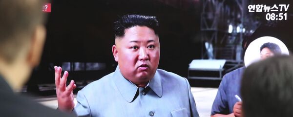 Kim Jong-un, líder de Corea del Norte  - Sputnik Mundo