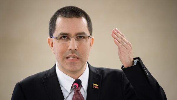 Jorge Arreaza, canciller venezolano - Sputnik Mundo