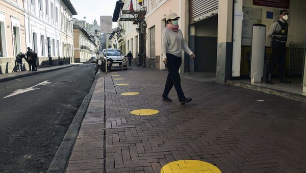 Situación en Quito, Ecuador - Sputnik Mundo