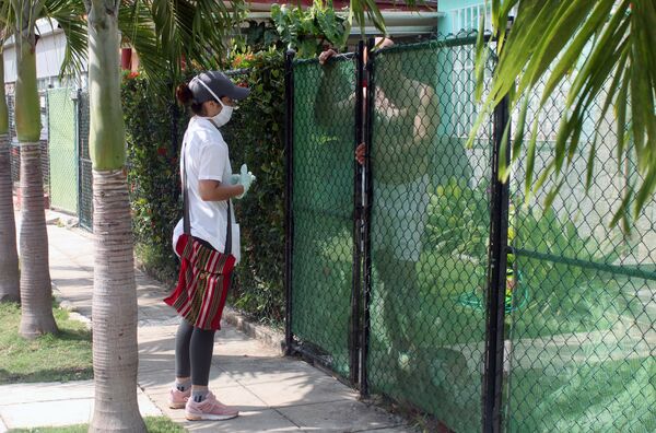 Buenos días, familia: un saludo de esperanza juvenil frente al COVID-19 en Cuba - Sputnik Mundo