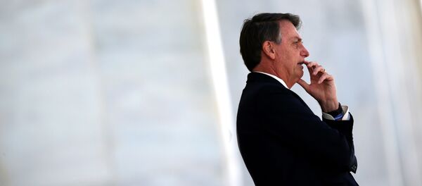 Jair Bolsonaro, presidente de Brasil (archivo) - Sputnik Mundo