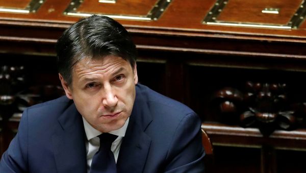 Giuseppe Conte, el primer ministro de Italia Giuseppe Conte, el primer ministro de Italia - Sputnik Mundo