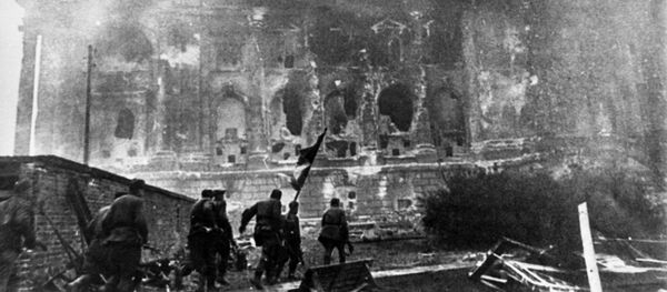 La toma del Reichstag, 1945  - Sputnik Mundo