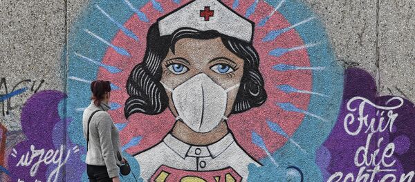 Grafiti en Berlín, Alemania - Sputnik Mundo