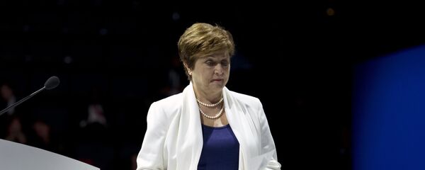 Kristalina Georgiewa, la directora gerente del FMI - Sputnik Mundo