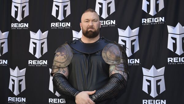 Hafthor Björnsson, actor y atleta de fuerza profesional islandés - Sputnik Mundo