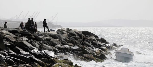 Militares venezolanos en el lugar del intento de incursión en Macuto, Venezuela - Sputnik Mundo