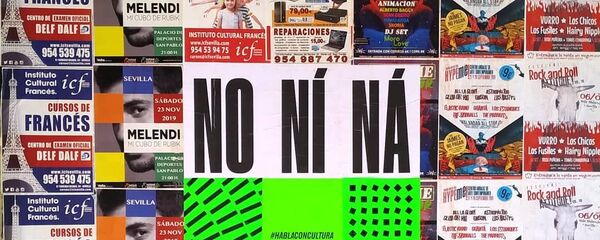 Un cartel con la expresión andaluza No ní ná - Sputnik Mundo