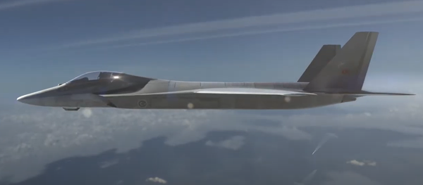 El caza de quinta generación que forma parte del proyecto TF-X  - Sputnik Mundo