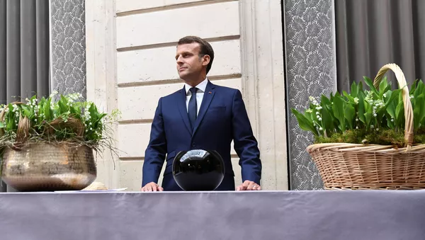 Emmanuel Macron, presidente de Francia