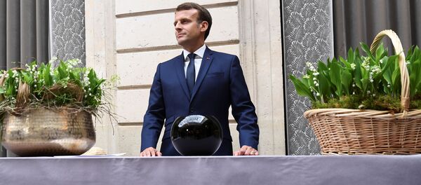 Emmanuel Macron, presidente de Francia - Sputnik Mundo