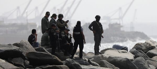 Militares venezolanos en el lugar del intento de incursión en Macuto, Venezuela - Sputnik Mundo