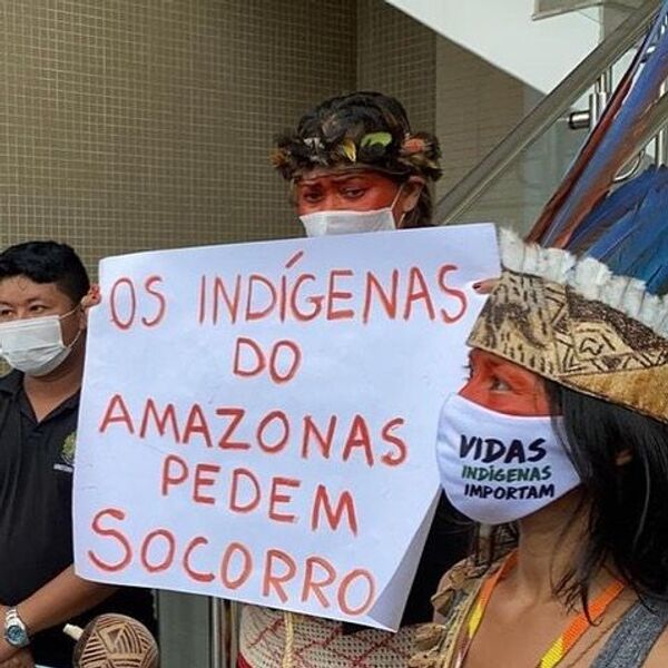 Indígenas amazónicos piden auxilio ante el COVID-19: Estamos afligidos y desesperados Indígenas amazónicos piden auxilio ante el COVID-19: Estamos afligidos y desesperados - Sputnik Mundo