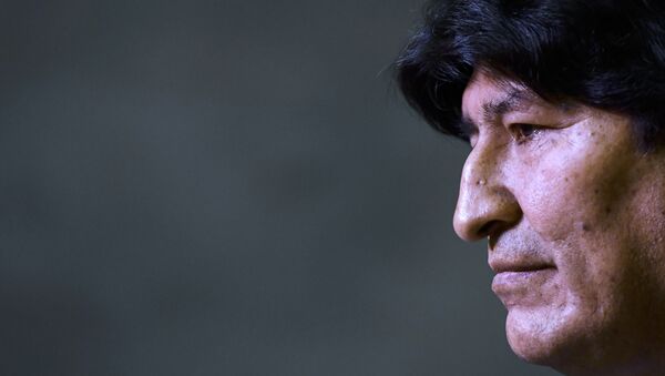 Evo Morales, expresidente de Bolivia - Sputnik Mundo