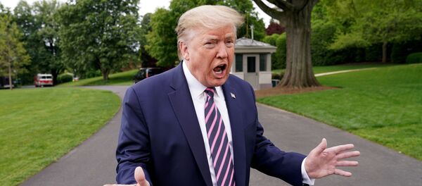 Donald Trump, presidente de EEUU - Sputnik Mundo