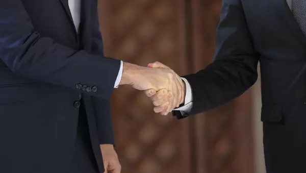 Pedro Sánchez y Quim Torra