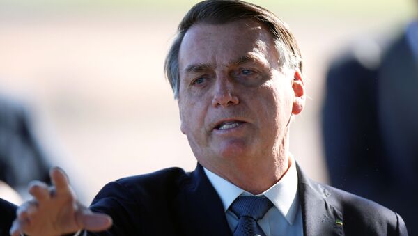 Jair Bolsonaro, presidente brasileño - Sputnik Mundo