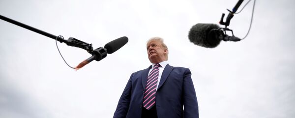 Donald Trump, presidente de EEUU - Sputnik Mundo
