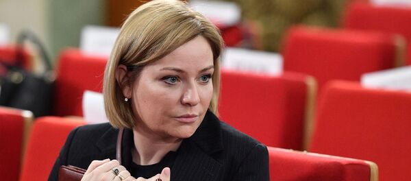 Olga Liubímova, la ministra de Cultura de Rusia Olga Liubímova, la ministra de Cultura de Rusia - Sputnik Mundo