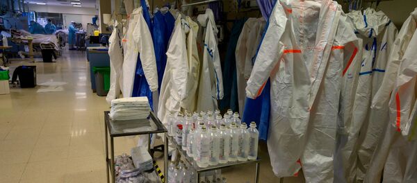 Material médico en una clínica de Madrid (imagen referencial) - Sputnik Mundo