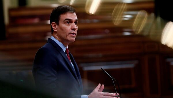 Pedro Sánchez, presidente del Gobierno de España - Sputnik Mundo