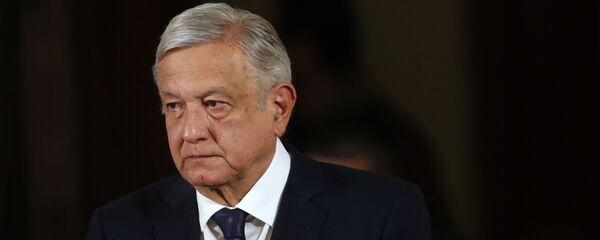 Andrés Manuel López Obrador, presidente de México - Sputnik Mundo