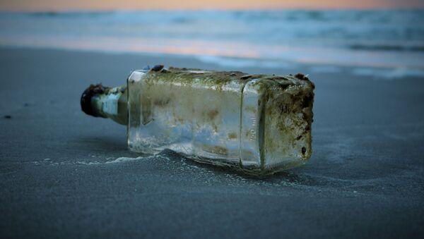 Una botella vacía (imagen referencial) - Sputnik Mundo