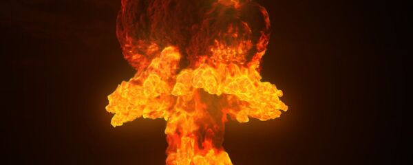 Una explosión de una bomba nuclear (imagen referencial) - Sputnik Mundo