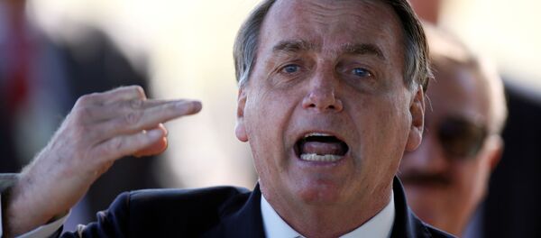 Jair Bolsonaro, presidente de Brasil - Sputnik Mundo