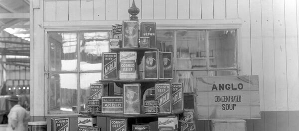 'Corned beef' del frigorífico Anglo de Fray Bentos, Uruguay - Sputnik Mundo