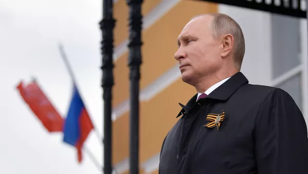 Vladímir Putin, presidente de Rusia, el 9 de mayo de 2020