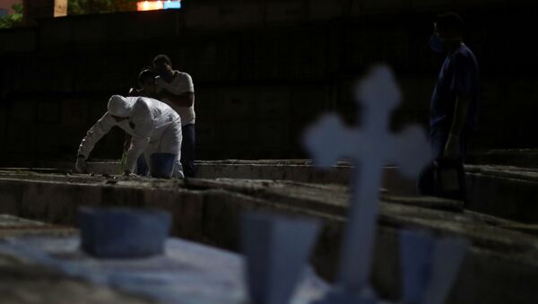 Cementerio en Río de Janeiro, Brasil Cementerio en Río de Janeiro, Brasil - Sputnik Mundo