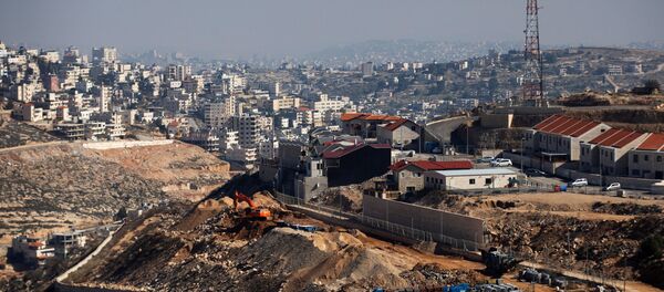 Construcción de asentamientos israelíes en Cisjordania - Sputnik Mundo