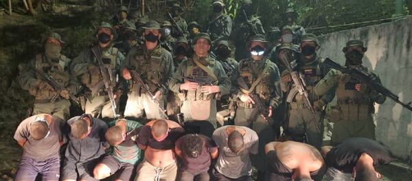 Mercenarios capturados en La Guaira, Venezuela - Sputnik Mundo
