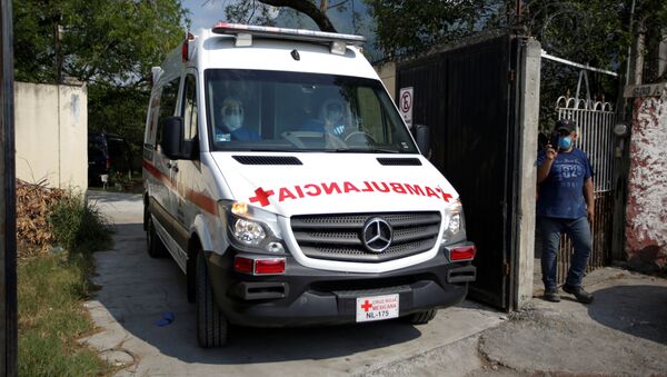 Una ambulancia mexicana - Sputnik Mundo