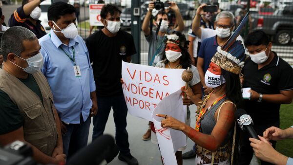 Los indígenas de Brasil Los indígenas de Brasil - Sputnik Mundo