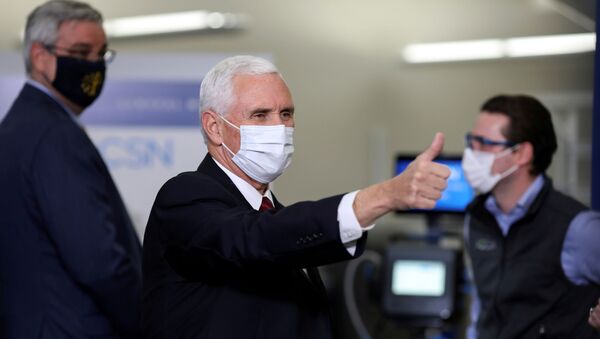 Mike Pence, vicepresidente de EEUU Mike Pence, vicepresidente de EEUU - Sputnik Mundo