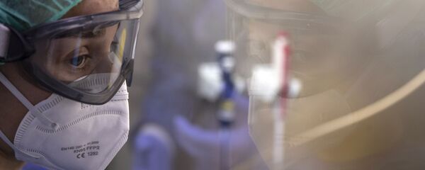 Enfermera en España - Sputnik Mundo