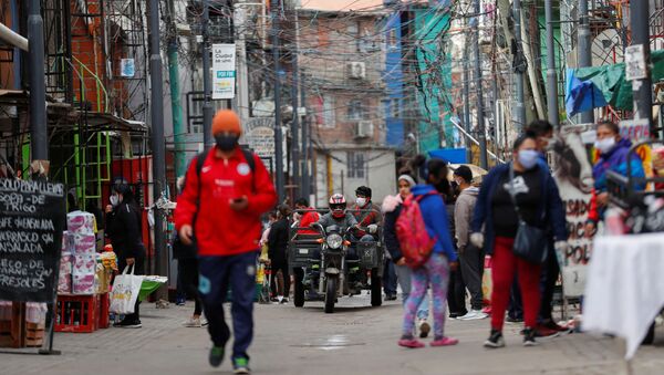 Calles de Buenos Aires durante la pandemia de coronavirus - Sputnik Mundo