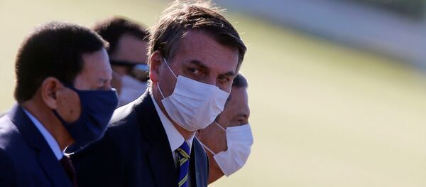 Jair Bolsonaro, presidente de Brasil - Sputnik Mundo