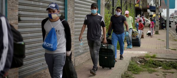 Migrantes venezolanos (imagen referencial) - Sputnik Mundo