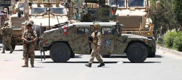 Fuerzas de Seguridad afganos en Kabul - Sputnik Mundo