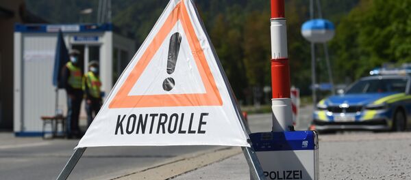 La frontera entre Alemania y Austria - Sputnik Mundo