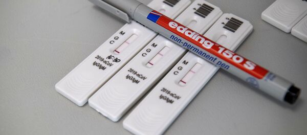 Tests rápidos del coronavirus - Sputnik Mundo
