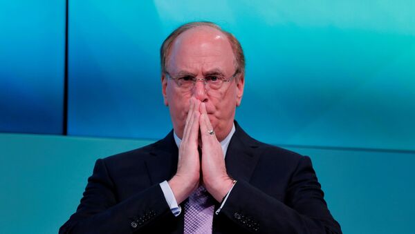 Larry Fink, el director ejecutivo del fondo BlackRock - Sputnik Mundo