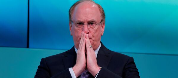 Larry Fink, el director ejecutivo del fondo BlackRock - Sputnik Mundo