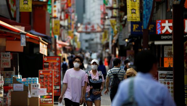 El coronavirus en Tokio El coronavirus en Tokio - Sputnik Mundo