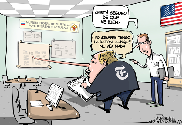 Embajadas rusas exigen retractación a FT y NYT por sus notas sobre COVID-19 en Rusia - Sputnik Mundo