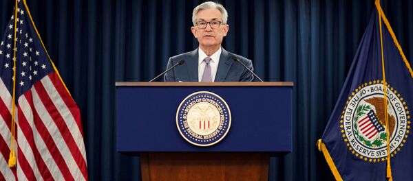 Jerome Powell, jefe de la Reserva Federal de EEUU - Sputnik Mundo
