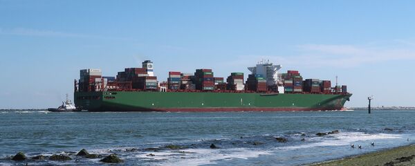 Barco de comercio marítimo Barco de comercio marítimo - Sputnik Mundo